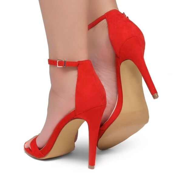 BRAND NEW FOREVER PLATFORM HIGH HEELS STILETTO PUMPS SANDALS - Picture 1 of 16